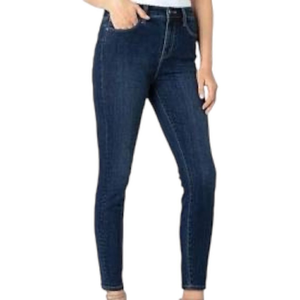 Liverpool The Hugger Crop Jeans in Corvus Dark 4